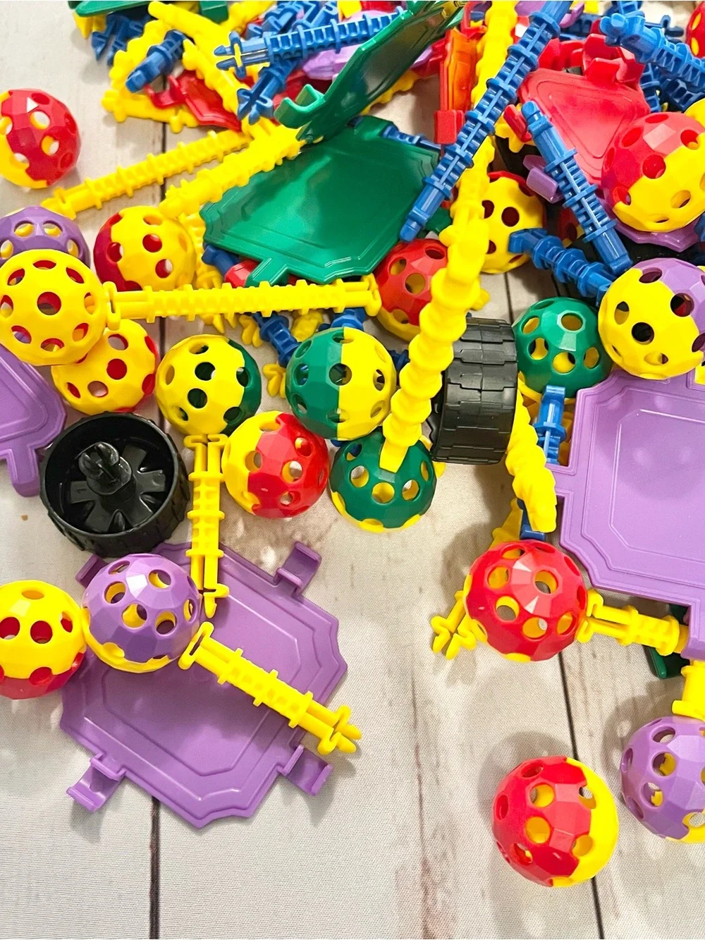 Set of Stem Building Toys